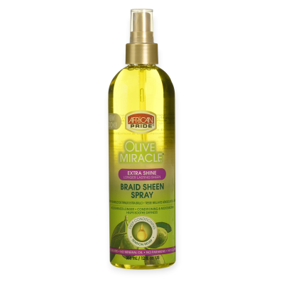 AFRICAN PRIDE BRAID SHEEN SPRAY EXTRA SHINE 355ML