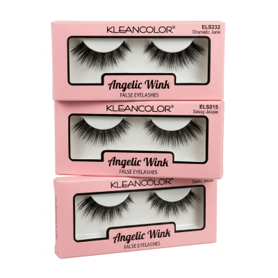 KLEANCOLOR ANGELIC WINK FALSE EYELASHES - CURIOUS KATHY