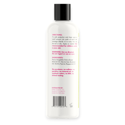 MIELLE ORGANICS MINT ALMOND OIL 8OZ