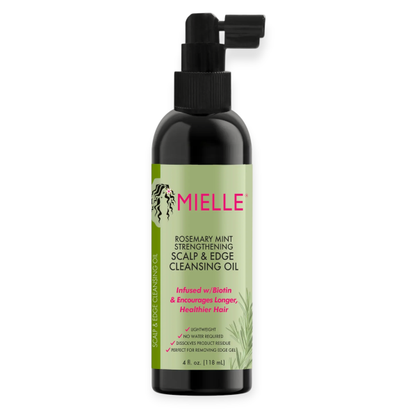 MIELLE ROSEMARY MINT SCALP & EDGE CLEANSING OIL 4OZ